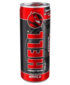 HELL STRONG APPLE carbonated energy drink 250 ml