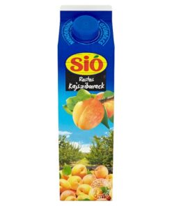 Sió Apricot drink with pulp (Rostos kajszibaracklé) 20% 1 l