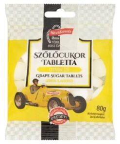 Házisweets Dextrose tablets with lemon flavour (Citromos szőlőcukor) 80 g