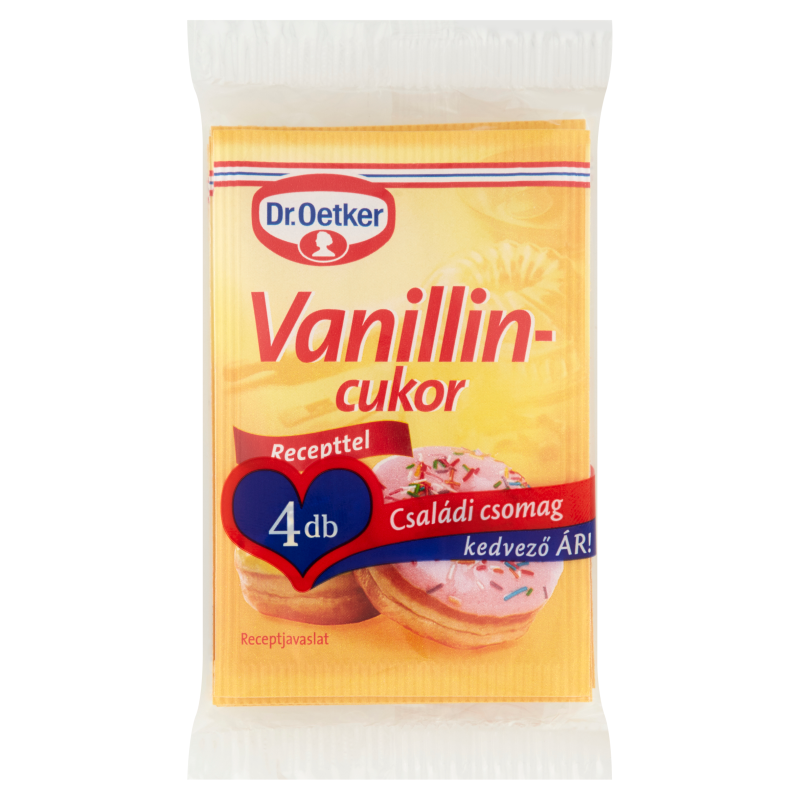 Dr. Oetker Vanilla Sugar (Vaníliás cukor) 4 x 8 g