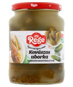 Leavened Gherkins - naturally acidified (kovászos uborka) 6-9 cm, 680 g REGE