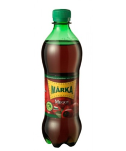 Márka Sour Cherry Carbonated Soft Drink (Márka Meggy szénsavas üdítő) 0,5 l