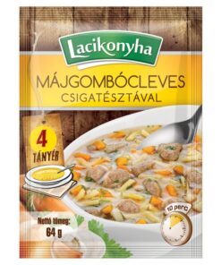 Lacikonyha Liver Dumpling Soup (Májgombócleves csigatésztával) 64 g