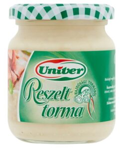 Horseradish Grated HOT/SPICY (reszelt torma CSÍPŐS) Univer 190 g