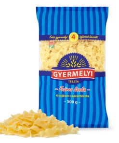 Gyermelyi Frilly Squares Dry Pasta with 4 Eggs (Fodros Kocka) 500 g