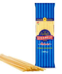 Gyermelyi Macaroni Dry Pasta with 4 Eggs (Makaróni) 500 g