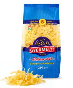 Gyermelyi Wide Noodles Dry Pasta with 8 Eggs (Szélesmetélt) 250 g