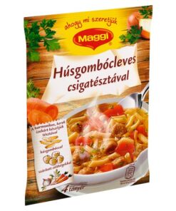 Maggi Meatball soup with snail pasta  (Húsgombócleves csigatésztával) 62 g