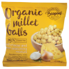 Biopont Extruded millet balls, cheese-onion flavoured, organic (Extrudált kölesgolyó, sajtos-hagymás) 75g Biopont