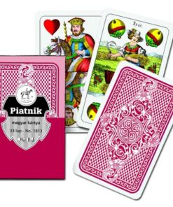 Hungarian playing card, Red packaging (Magyar Kártya, piros dobozos) Piatnik