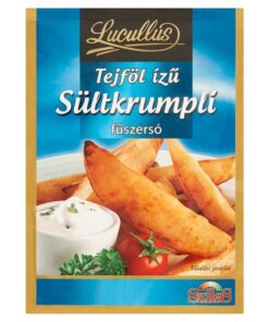 Spice salt for chips with sour cream flavour (Tejföl ízű sültkrumpli fűszersó) 25 g Lucullus