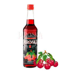 Piroska Sour Cherry flavoured syrup (Meggy ízesítésű gyümölcsszörp) 0,7 l