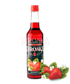 Piroska Strawberry Fruit Syrup (Szamóca ízű gyümölcsszörp) 0,7 l