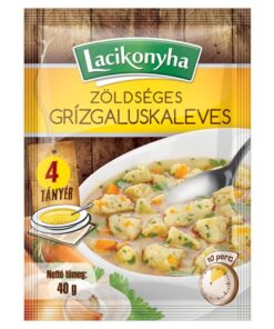 Lacikonyha Vegetable Semolina Dumpling Soup (Zöldséges grízgaluskaleves) 40 g