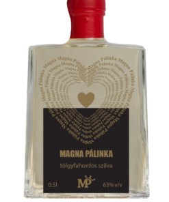 Magna Plum Pálinka aged in wood barrel (Tölgyfahordós Szilva) 63% 0,5l