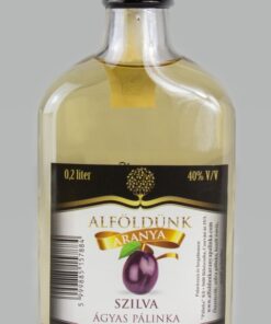 MINI - Plum Palinka on Fruit Bed (Ágyas szilvapálinka) 40% 0,2 l Alföldünk aranya