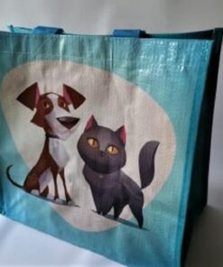 Bevásárló táska kicsi - kutya & cica (Carrier bag, small – Dog & Kitty)