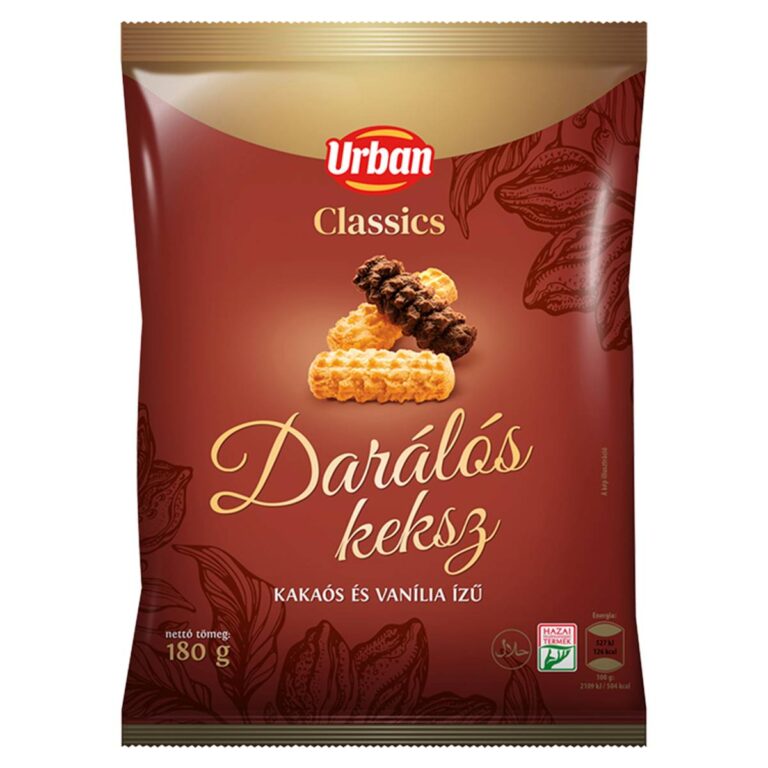 Urbán Cocoavanilla sweet biscuits (Darálós keksz) 180 g Paprika Store