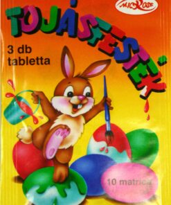 Egg dye 3 colours (3 színű tojásfesték)