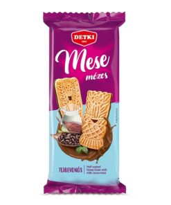 Mese Honey Linzer Semi Covered with Milk Cocoa Mass (Mese mézes linzer tejcsokis), Detki 180 g