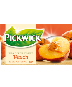 Peach flavoured black tea (Őszibarackízű fekete tea) 20 x 1,5 g Pickwick