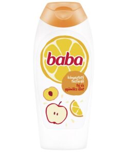 Milk and Fruit Pampering Shower Gel (Kényeztető tusfürdő, tej és gyümölcsillat), Baba 400 ml