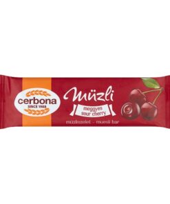 Cerbona Sour cherry muesli bar (meggyes müzliszelet) 20 g