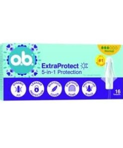 o.b. Extra Protect Normal Tampons (Tampon, 3 cseppes) 16 pcs
