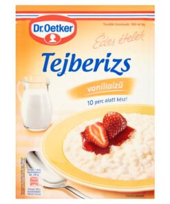 Vanilla Flavoured Rice Pudding Base (Édes Ételek vaníliaízű tejberizs alap) 125 g dr. Oetker