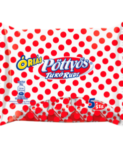 Pöttyös Giant Cottage Cheese Dessert (Óriás Túró Rudi NATÚR túródesszert) 5 x 51 g (255 g) - exp 11/12