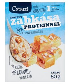 Instant Porridge with Protein and Salted Caramel (Sós karamellás instant zabkása proteinnel) 60 g Cornexi