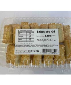 Retro Cheesy snack sticks (Sajtos rúd) 240 g Retro Süti