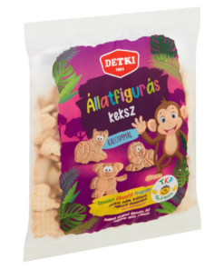 Animal shaped biscuits (Állatfigurás háztartási keksz) 160 g Detki