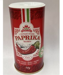 Ground paprika mild in gift box (Őrölt paprika csemege ajándékdobozban) 70g