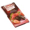 Torras Dark Chocolate with with Strawberries with no added sugar (Torras epres étcsokoládé édesítőszerrel) 75 g