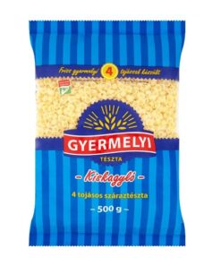 Gyermelyi Small Shells Dry Pasta with 4 Eggs (Kiskagyló) 500 g