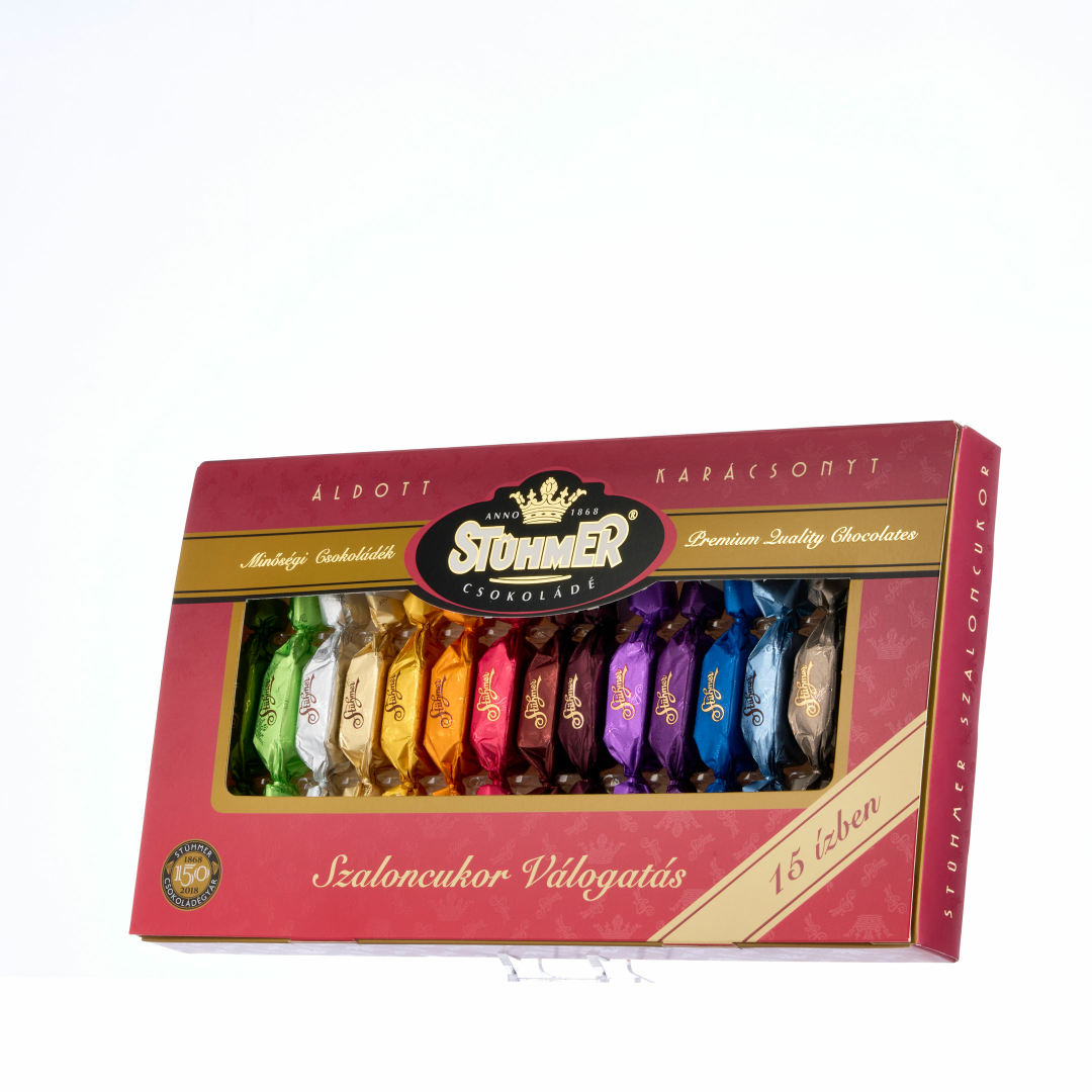 Stühmer Christmas Candy Selection in 15 FLAVOURS (Szaloncukor válogatás 15 ÍZBEN) 170 g