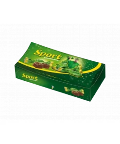 Christmas Candy, SPORT chocolate bar (Sport tejcsokoládé szaloncukor étcsokoládéval és rum ízű töltelékkel) 245 g