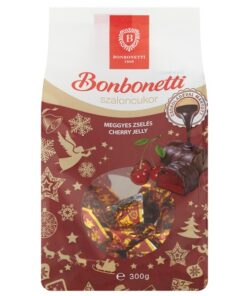 Bonbonetti sour cherry jelly dessert (meggyes zselés szaloncukor) 280g