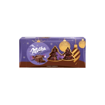 Milka Christmas Candy – COCOA CREAM (szaloncukor, kakaókrémes) 255 g