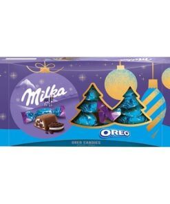 Milka Christmas Candy – OREO (szaloncukor, Oreo kekszes) 245 g