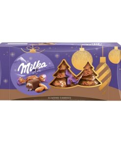 Milka Christmas Candy – ALMOND CREAM (szaloncukor, mandulakrémes) 255g