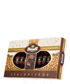 Stühmer Christmas Candy Selection with ZSERBO -  Walnut marzipan filled with apricot jam dipped in chocolate (Szaloncukor válogatás, ZSERBÓ) 225 g