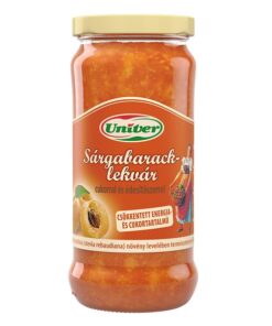 Univer Low-sugar Apricot jam (Cukorcsökentett sárgabarck lekvár) 300g