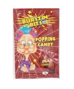 Burstin Bits popping candy coke flavouring (Robbanócukor cola ízű) 7g