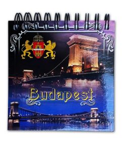 Budapest Notebook (Notesz) 8x8cm
