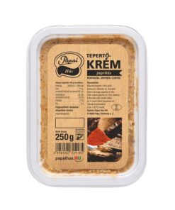 Pork crackling cream spreadable - with spicy paprika (Sertés tepertőkrém - paprikás, enyhen csipos) 250g Papai