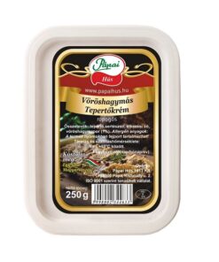 Pork crackling cream spreadable - onion flavoured (Sertés tepertőkrém - vöröshagymás) 250g Papai
