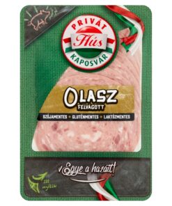 x - Sliced Italian pork sausage (Szeletelt olasz felvágott) 100g Privat Hus