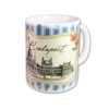 Coffee / Tea mug - Parlament Budapest Blue
